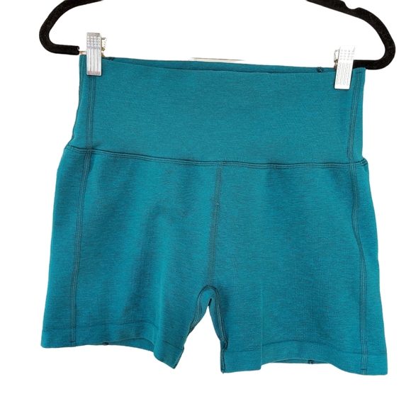 Alphalete revival R6 shorts teal blue size medium - Picture 2 of 4